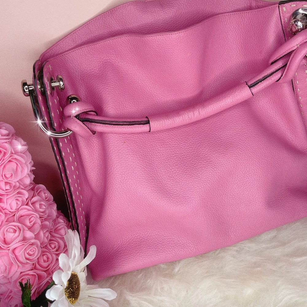 Pink leather Bag 👛✨ - Picture 5 of 6
